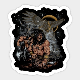 Conan the barbarian Sticker